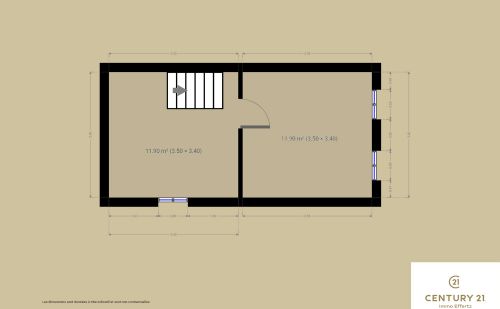 Maison 2-3 chambres à Vaux s/Chèvremont