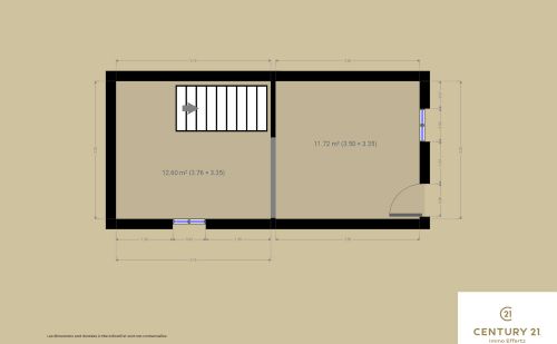 Maison 2-3 chambres à Vaux s/Chèvremont