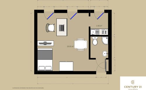 Studio quartier Outremeuse à Liège Studio quartier Outremeuse à Liège