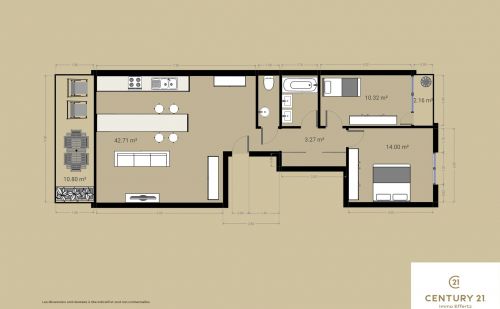 Appartement avec vue sur Meuse Appartement avec vue sur Meuse