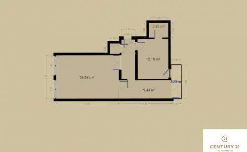 Appartement avec vue sur la Dérivation