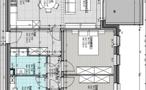 Appartement 2 chambres à vendre à Seraing Appartement 2 chambres à vendre à Seraing