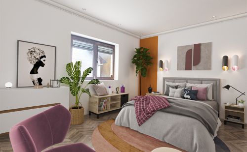 Maison 4 façades avec vue sur parc quartier des Thermes à Chaudfontaine