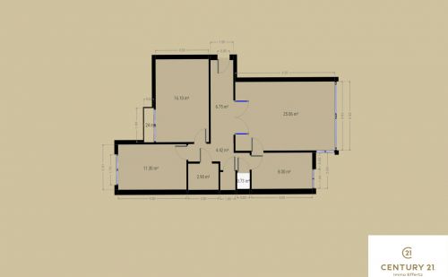 Appartement avec vue dégagée quartier Blonden à Liège Appartement avec vue dégagée quartier Blonden à Liège