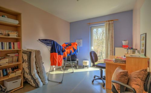 Ensemble immobilier comprenant une maison, deux entrepôts et un vaste terrain