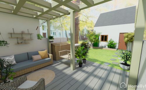 Maison 3 chambres à rénover avec jardin et garage