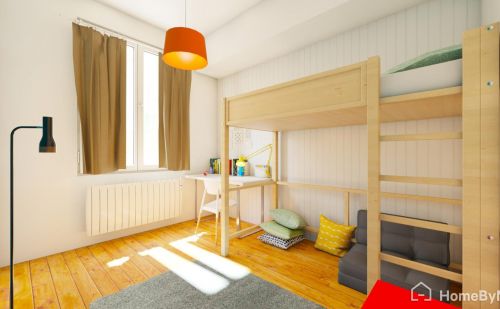 Maison 3 chambres à rénover avec jardin et garage