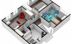 Maison en gros-œuvre fermé dans un nouveau lotissement