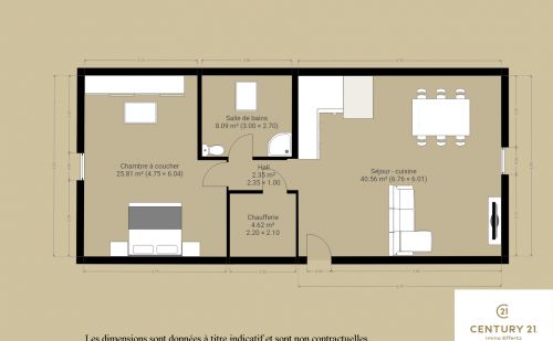 Appartement dans un quartier calme à Beaufays Appartement dans un quartier calme à Beaufays