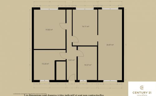 Appartement situé au centre de Vaux s/Chèvremont Appartement situé au centre de Vaux s/Chèvremont