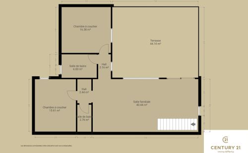 Appartement 2 chambres à Vaux sous Chèvremont Appartement 2 chambres à Vaux sous Chèvremont