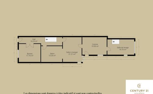 Spacieuse maison 3 façades à Vaux s/Chèvremont