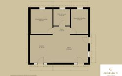 Charmant bungalow 4 façades en excellent état à Trooz