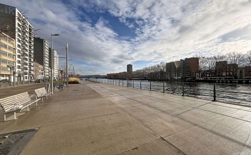 Studio avec mezzanine à Liège