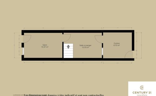 Maison à rénover avec jardin à Jupille