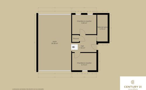 Appartement neuf 2 chambres à Liège